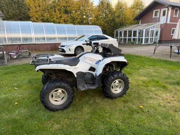 2010 Yamaha Grizzly 700, белый - вид 2