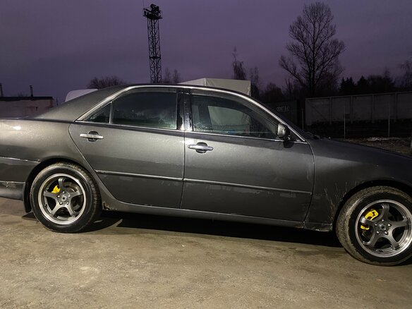 2002 Toyota Mark II IX (X110), серый, 700000 рублей - вид 12