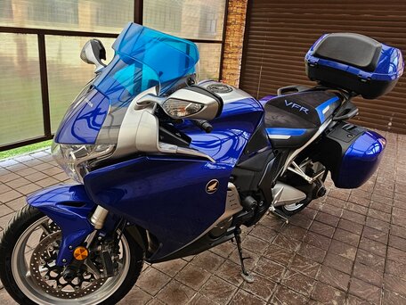 2012 Honda VFR 1200, синий, 990000 рублей, вид 3
