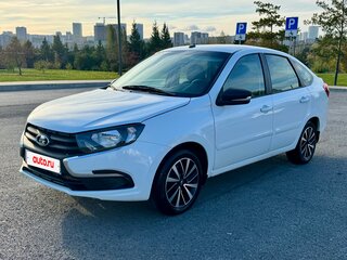 2021 Lada (ВАЗ) Granta I Рестайлинг, белый, 520000 рублей, вид 1