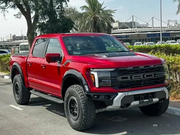 2026 Ford F-150 Raptor XIV Рестайлинг, красный, 11110000 рублей - вид 1