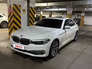 2018 BMW 5 серии 520i VII (G30/G31/G38), белый, 3450000 рублей, вид 1