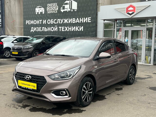 2018 Hyundai Solaris II, коричневый, 1282000 рублей, вид 3