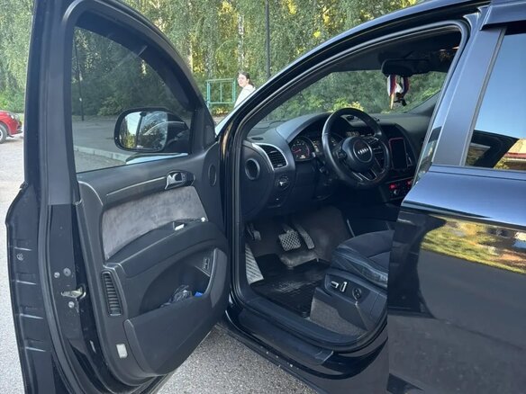 2013 Audi Q7 I (4L) Рестайлинг, чёрный, 2200000 рублей - вид 14