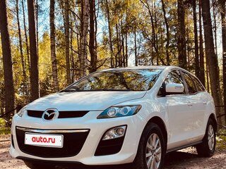 2011 Mazda CX-7 I Рестайлинг, белый, 1280000 рублей, вид 1