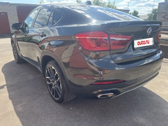 2016 BMW X6 30d II (F16), коричневый, 4300000 рублей - вид 10