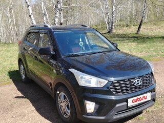 2021 Hyundai Creta I Рестайлинг, чёрный, 1700000 рублей, вид 3