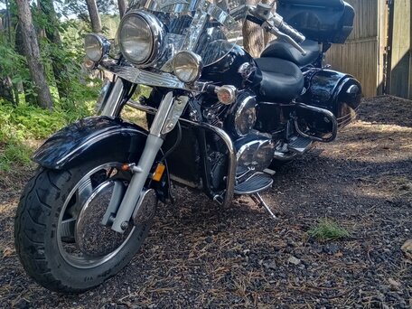 2000 Kawasaki VN1500 Vulcan, чёрный, 550000 рублей, вид 1