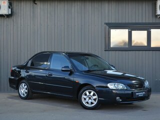 2007 Kia Spectra I Рестайлинг 2, чёрный, 309888 рублей, вид 3