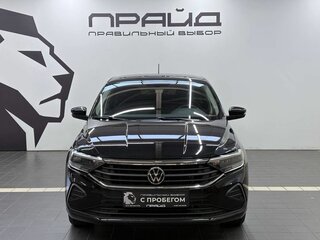 2022 Volkswagen Polo VI, чёрный, 1679900 рублей, вид 2