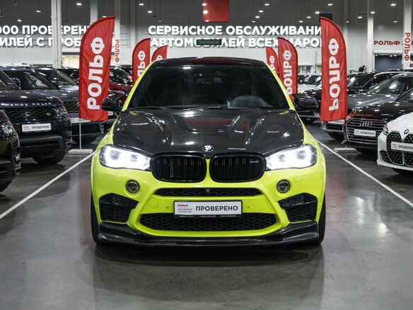 2015 BMW X6 M II (F86), серый - вид 2