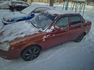 2010 Lada (ВАЗ) Priora I, красный, 160000 рублей, вид 2