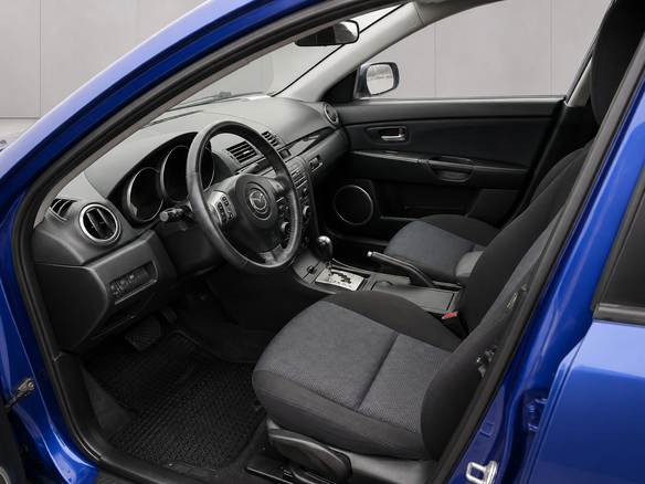 2006 Mazda 3 I (BK) Рестайлинг, синий, 494200 рублей - вид 9