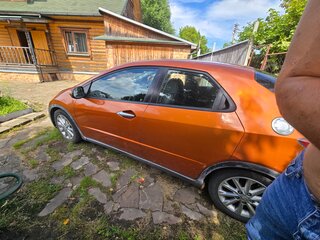 2008 Honda Civic AMT VIII Рестайлинг, оранжевый, 510000 рублей, вид 3