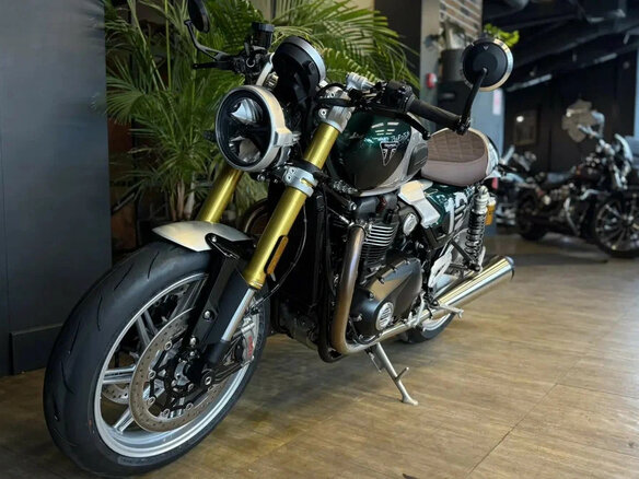 2026 Triumph Speed Twin, зелёный, 2500000 рублей - вид 9
