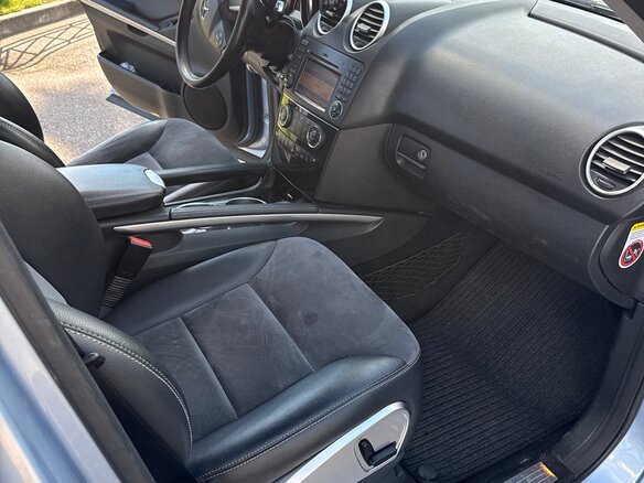 2009 Mercedes-Benz M-Класс 320 II (W164) Рестайлинг, голубой, 1700000 рублей - вид 12