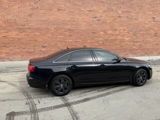 2013 Audi A6 IV (C7), чёрный, 1620000 рублей, вид 3