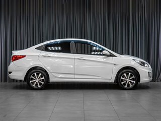 2011 Hyundai Solaris I, белый, 689000 рублей, вид 5