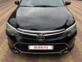 2016 Toyota Camry VII (XV50) Рестайлинг, чёрный, 2150000 рублей, вид 2