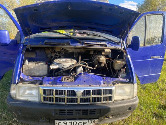 1996 ГАЗ ГАЗель (3302), синий, 300000 рублей - вид 1