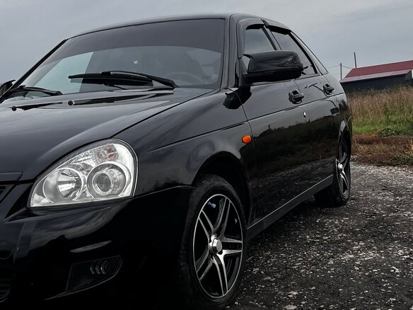 2009 Lada (ВАЗ) Priora I, зелёный, 399999 рублей - вид 1