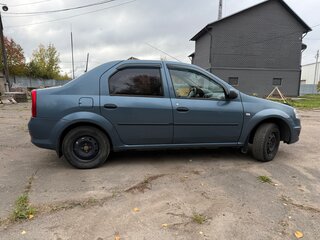 2012 Renault Logan I Рестайлинг, синий, 300000 рублей, вид 3