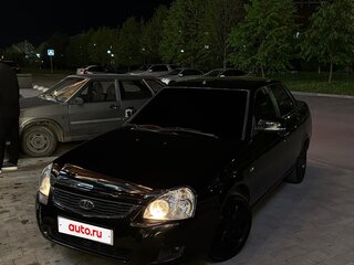 2017 Lada (ВАЗ) Priora I Рестайлинг, чёрный, 770000 рублей, вид 3