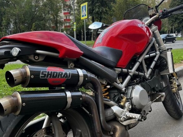 2003 Ducati Monster S4, красный, 550000 рублей - вид 7