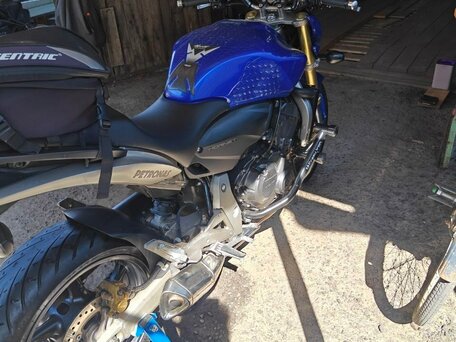 2007 Honda CB 600F Hornet, синий, 400000 рублей, вид 4