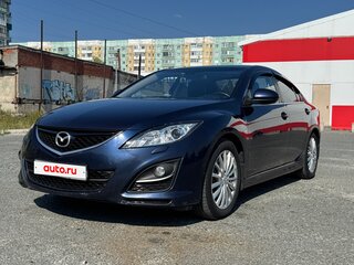 2011 Mazda 6 II (GH) Рестайлинг, синий, 930000 рублей, вид 1