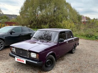2003 Lada (ВАЗ) 2107, фиолетовый, 130000 рублей, вид 2