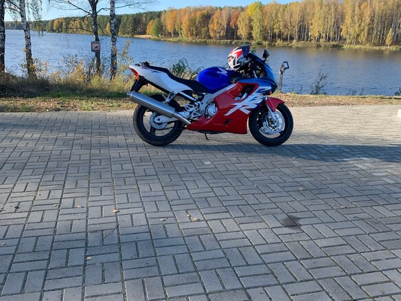 2000 Honda CBR 600F, синий, 415000 рублей - вид 3