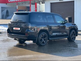 2016 Toyota Land Cruiser 200 Series Рестайлинг 2, чёрный, 7500000 рублей, вид 2