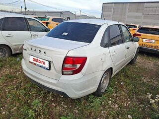 2022 Lada (ВАЗ) Granta I Рестайлинг, белый, 417050 рублей, вид 3