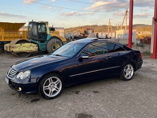 2002 Mercedes-Benz CLK-Класс 320 II (W209), синий, 870000 рублей, вид 4