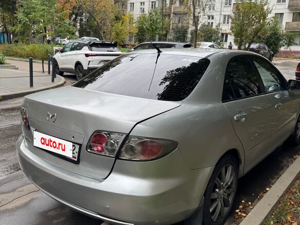 2005 Mazda 6 I (GG) Рестайлинг, серебристый - вид 2