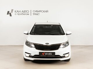 2016 Kia Rio III Рестайлинг, белый, 954254 рублей, вид 2