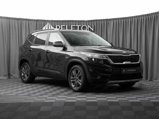 2021 Kia Seltos I, чёрный, 1930000 рублей, вид 2