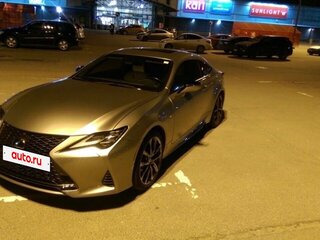 2019 Lexus RC 350 I Рестайлинг, серебристый, 4200000 рублей, вид 1