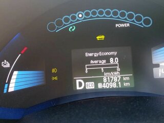 2012 Nissan Leaf (EM61) I (ZE0/AZE0), белый, 950000 рублей, вид 4