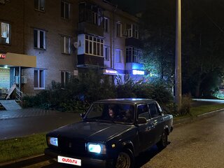 2008 Lada (ВАЗ) 2107, синий, 62000 рублей, вид 4