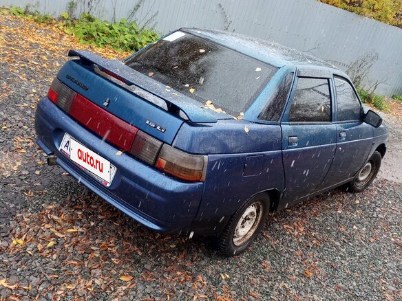 2004 Lada (ВАЗ) 2110, синий, 87000 рублей - вид 3