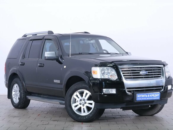 2008 Ford Explorer IV, чёрный