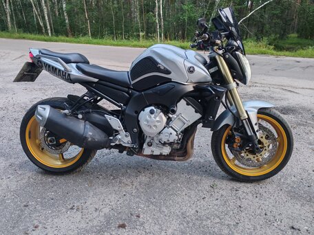 2006 Yamaha FZ1, серебристый, 430000 рублей, вид 1
