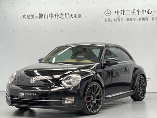 2014 Volkswagen Beetle II (A5), чёрный, 1000017 рублей, вид 1
