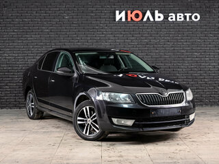 2013 Skoda Octavia III (A7), чёрный, 870000 рублей, вид 2