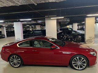2015 BMW 6 серии 640d xDrive III (F06/F13/F12) Рестайлинг, красный, 3900000 рублей, вид 4