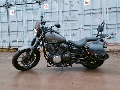 2014 Yamaha XV950 Bolt, серый, 599000 рублей, вид 2