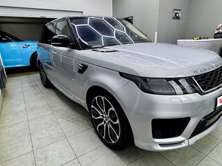 2019 Land Rover Range Rover Sport II Рестайлинг, серебристый, 5200000 рублей, вид 3