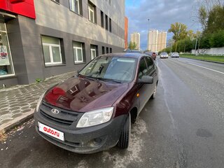 2012 Lada (ВАЗ) Granta I, пурпурный, 289000 рублей, вид 3